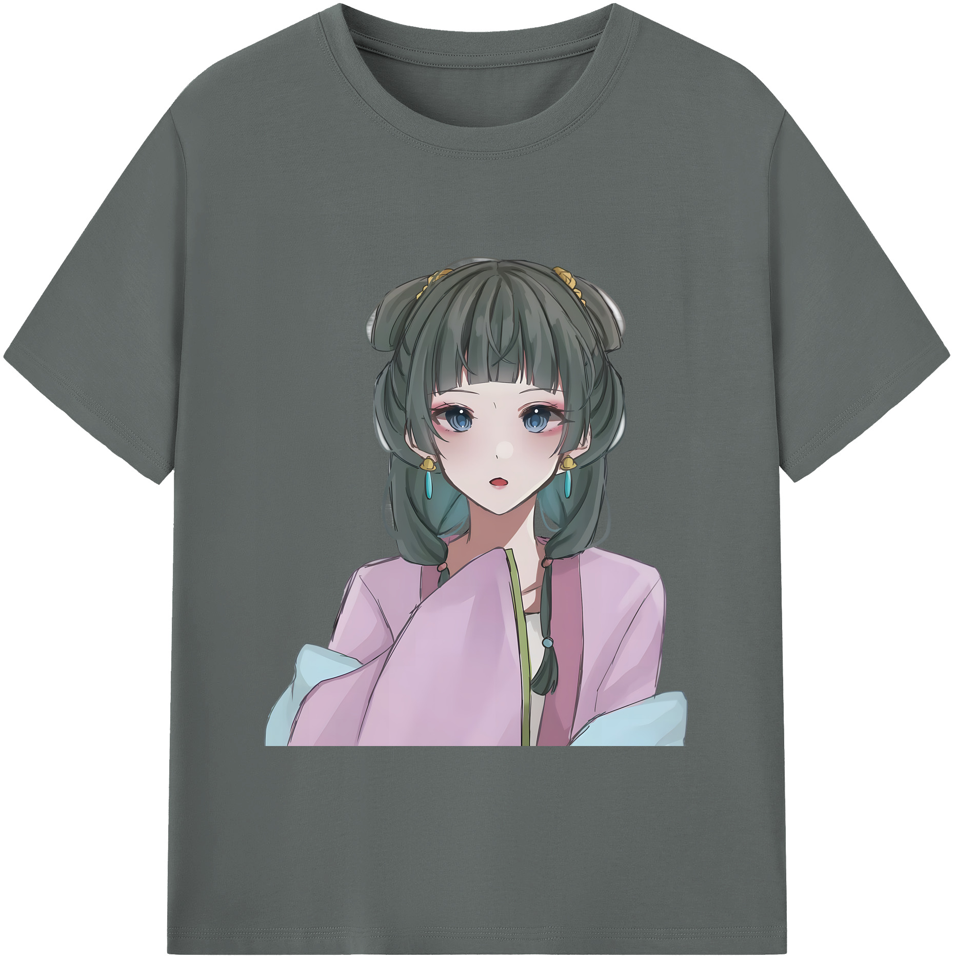 （画像用） 薬屋のひとりごと The Apothecary Diaries 綿100％ メンズ半袖Tシャツ｜肌触りやわらか＆通気性